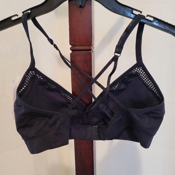 Design Lab black racer-back bra, size L - NEW - Picture 2 of 7